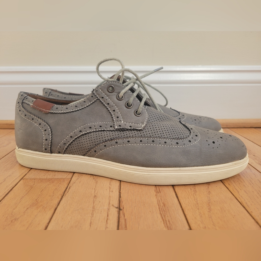 ID Required Wingtip casual sneakers Men's 10